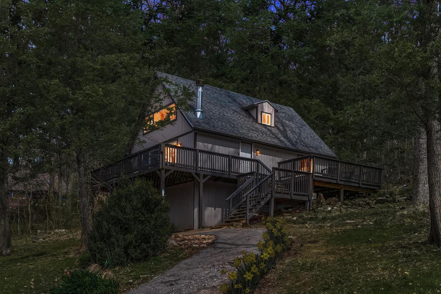 인우드 Hot Tub, Wraparound Deck, & Wifi At Chalet Cabin 빌라 외부 사진